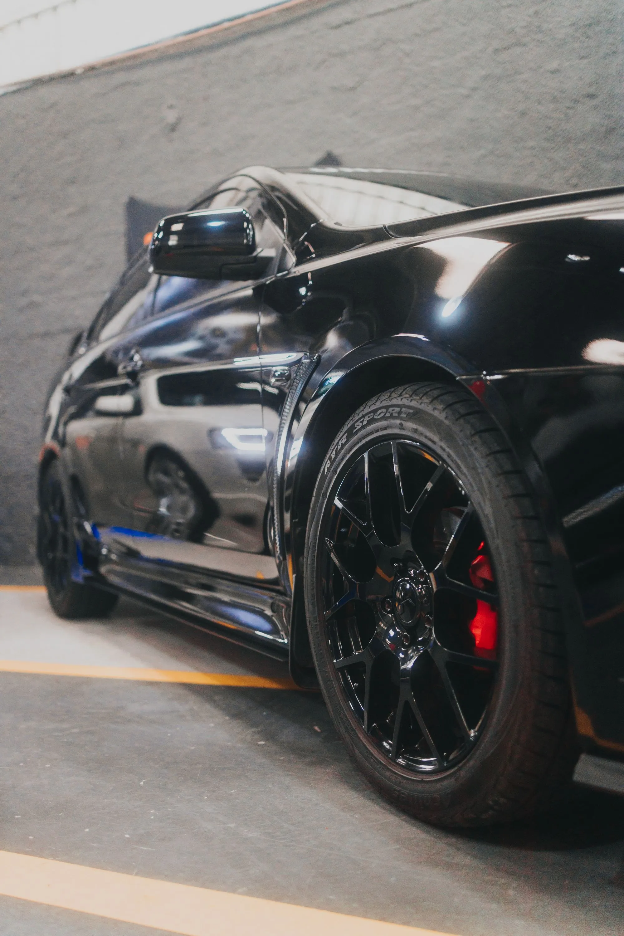 Mercedes-AMG: S&N1 22″, qora mat